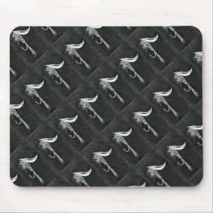 "Buggy Fly Tiled" Trout Fly Mousepad
