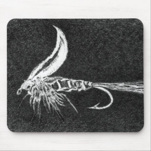 "Buggy Fly" Trout Fly Mousepad