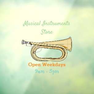 Bugle cartoon illustration