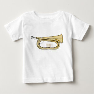 Bugle cartoon illustration baby T-Shirt