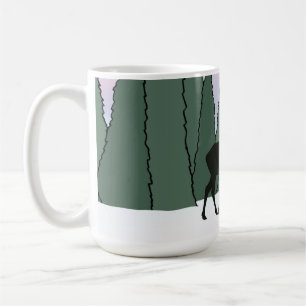 Bugling Bull Elk and Fish  mug