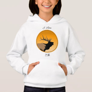 Bugling Bull Elk at Sunset Original Wildlife Art