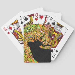 Bugling Elk Playing Cards