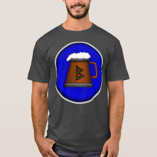 Bugmans Heraldry on Round Shield T-Shirt