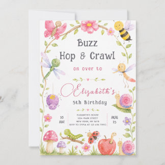 Bugs 3 Birthday Invitation