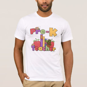 Bugs and Apples Pre-K Teacher T-Shirt
