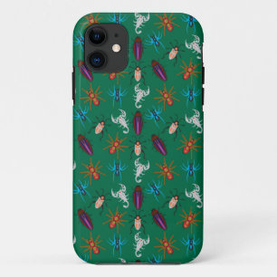Bugs And Scorpions Pattern iPhone 11 Case