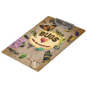 Bugs are Beautiful! Insects Clipboard