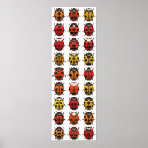 Bugs, Bugs, Bugs - Bugs Pattern Poster