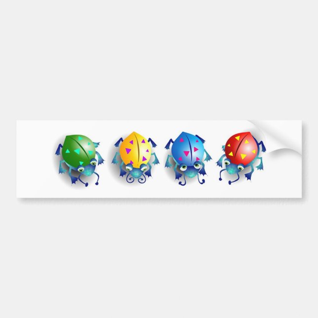 Bugs Bumper Sticker (Front)