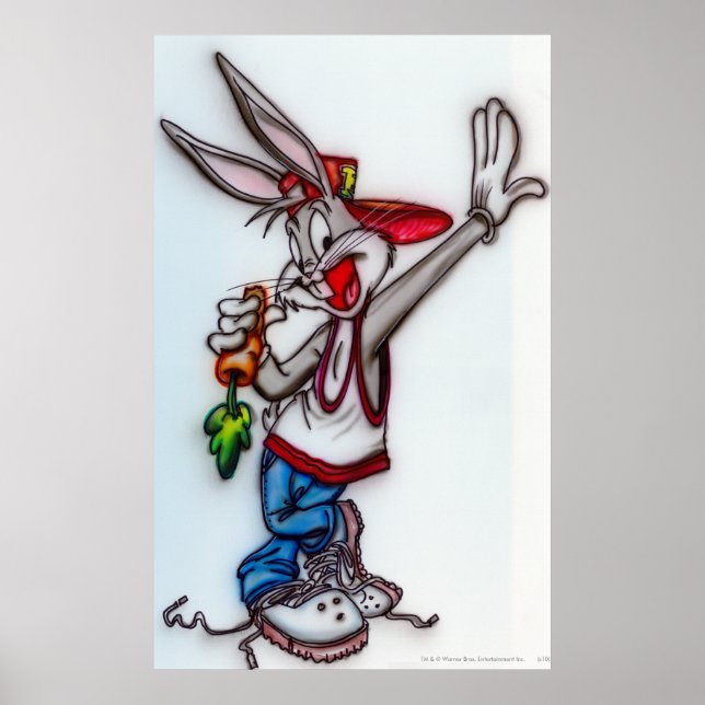 BUGS BUNNY™ Airbrush Poster (Front)