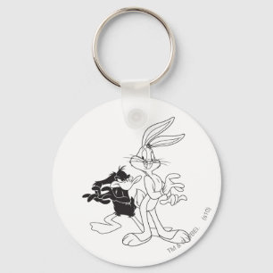 BUGS BUNNY™ and DAFFY DUCK™ Key Ring