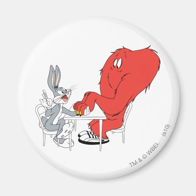 BUGS BUNNY™ and Gossamer 2 Magnet (Front)