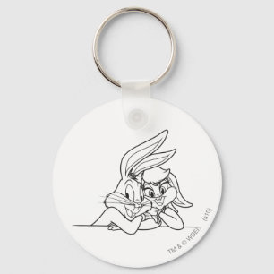 BUGS BUNNY™ and Lola Bunny 3 Key Ring