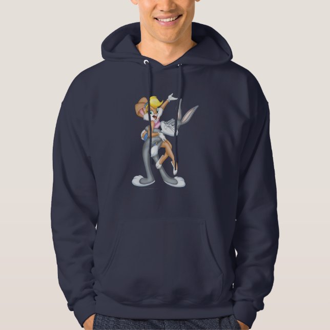 BUGS BUNNY™ and Lola Bunny Hoodie (Front)