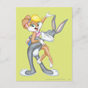 BUGS BUNNY™ and Lola Bunny Postcard