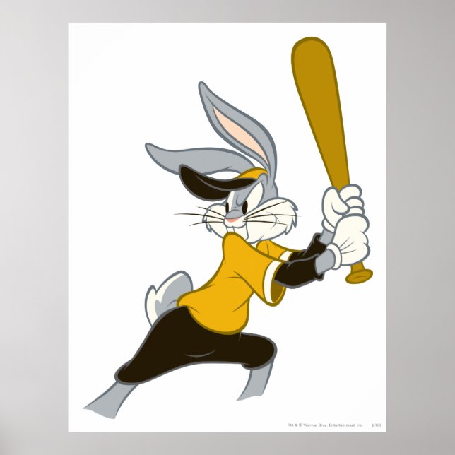 BUGS BUNNY™ Batter's Up Poster (Front)
