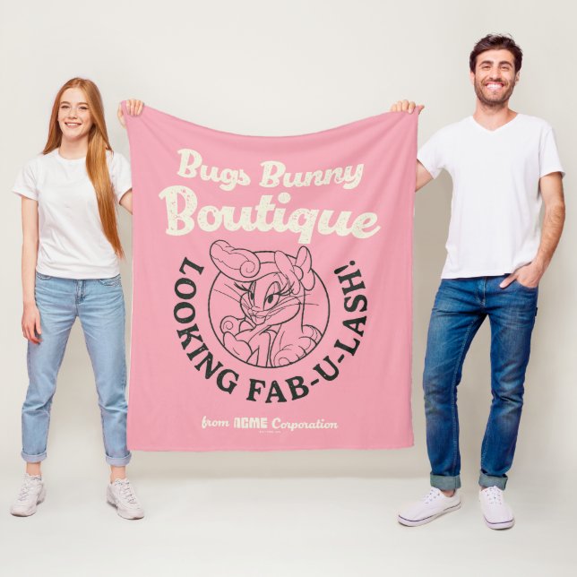 BUGS BUNNY™ Boutique - Looking Fab-U-Lash! Fleece Blanket (In Situ)