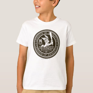 BUGS BUNNY™ Bronx Bomber's Round Logo B/W T-Shirt