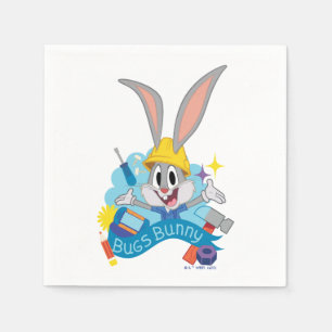 BUGS BUNNY BUILDERS™ BUGS BUNNY™ Character Art Napkin