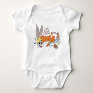 BUGS BUNNY BUILDERS™ BUGS BUNNY™ Sketch Art Baby Bodysuit