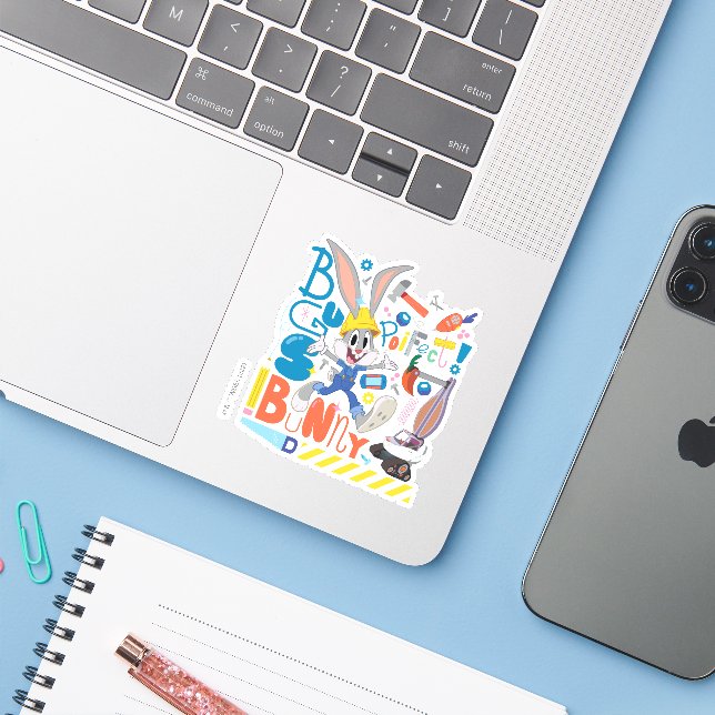 BUGS BUNNY BUILDERS™| BUGS BUNNY™ Work Tools (Laptop w/ iPhone)