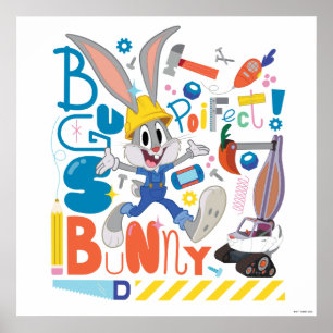 BUGS BUNNY BUILDERS™  BUGS BUNNY™ Work Tools Poster
