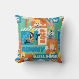 BUGS BUNNY BUILDERS™ Character Grid Pattern Cushion