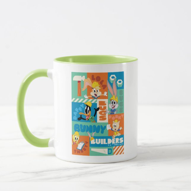 BUGS BUNNY BUILDERS™| Character Grid Pattern Mug (Left)