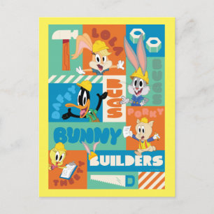 BUGS BUNNY BUILDERS™  Character Grid Pattern Postcard