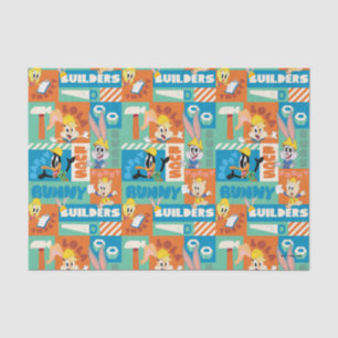 BUGS BUNNY BUILDERS™  Character Grid Pattern Tissue Paper