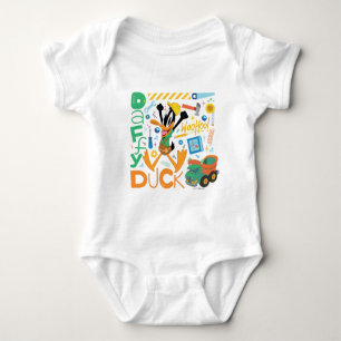 BUGS BUNNY BUILDERS™  DAFFY DUCK™ Work Tools Baby Bodysuit