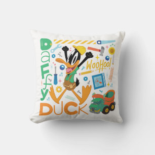 BUGS BUNNY BUILDERS™ DAFFY DUCK™ Work Tools Cushion