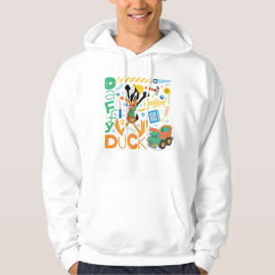 BUGS BUNNY BUILDERS™  DAFFY DUCK™ Work Tools Hoodie