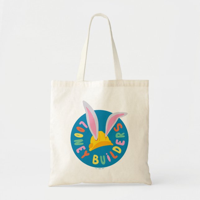 BUGS BUNNY BUILDERS™| Hard Hat Circle Logo Tote Bag (Front)