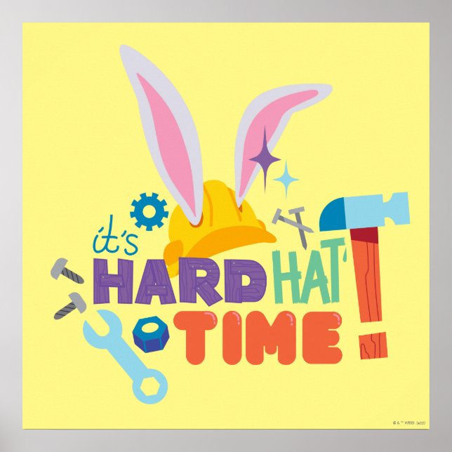 BUGS BUNNY BUILDERS™| It's Hard Hat Time Poster (Front)