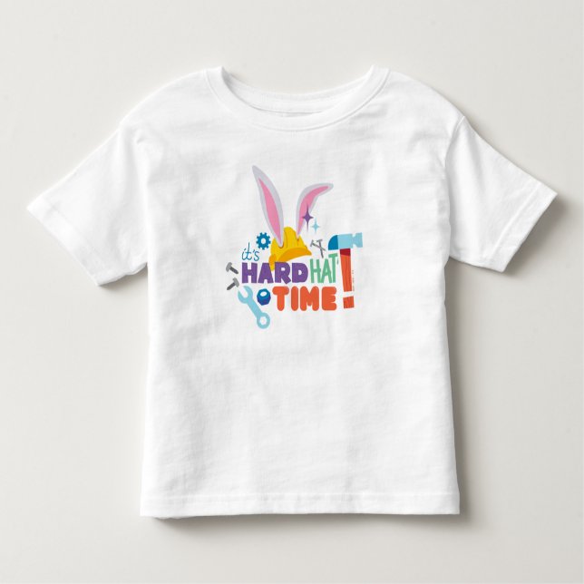 BUGS BUNNY BUILDERS™| It's Hard Hat Time Toddler T-Shirt (Front)