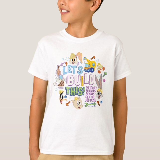 BUGS BUNNY BUILDERS™| "Let's Build This" Sketch T-Shirt (Front)