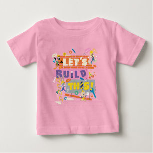 BUGS BUNNY BUILDERS™  "Let's Build This" Work Site Baby T-Shirt