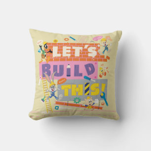 BUGS BUNNY BUILDERS™ "Let's Build This" Work Site Cushion