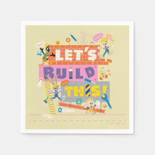 BUGS BUNNY BUILDERS™ "Let's Build This" Work Site Napkin