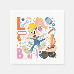 BUGS BUNNY BUILDERS™ Lola Bunny Work Tools Napkin