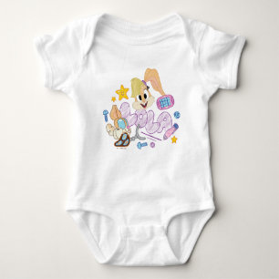BUGS BUNNY BUILDERS™ Lola Sketch Art Baby Bodysuit