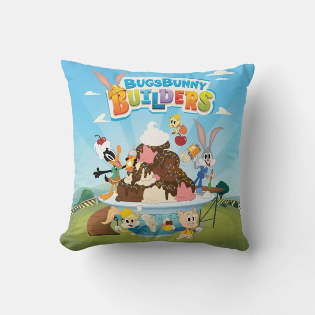 BUGS BUNNY BUILDERS™| Looney Builders Ice Cream Cushion (Front)