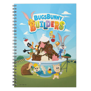 BUGS BUNNY BUILDERS™ Looney Builders Ice Cream Notebook