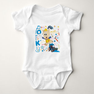 BUGS BUNNY BUILDERS™  Porky Pig Work Tools Baby Bodysuit