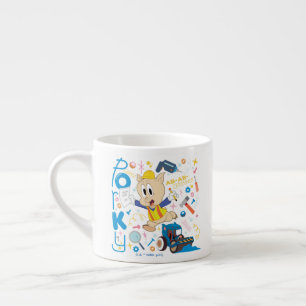BUGS BUNNY BUILDERS™  Porky Pig Work Tools Espresso Cup