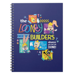 BUGS BUNNY BUILDERS™ The Looney Builders Collage Notebook