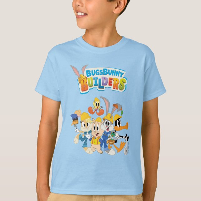 BUGS BUNNY BUILDERS™| The Looney Builders Group T-Shirt (Front)