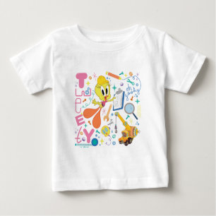 BUGS BUNNY BUILDERS™  TWEETY™ Work Tools Baby T-Shirt